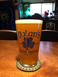 16oz Nolan's Pour House Pint Glass