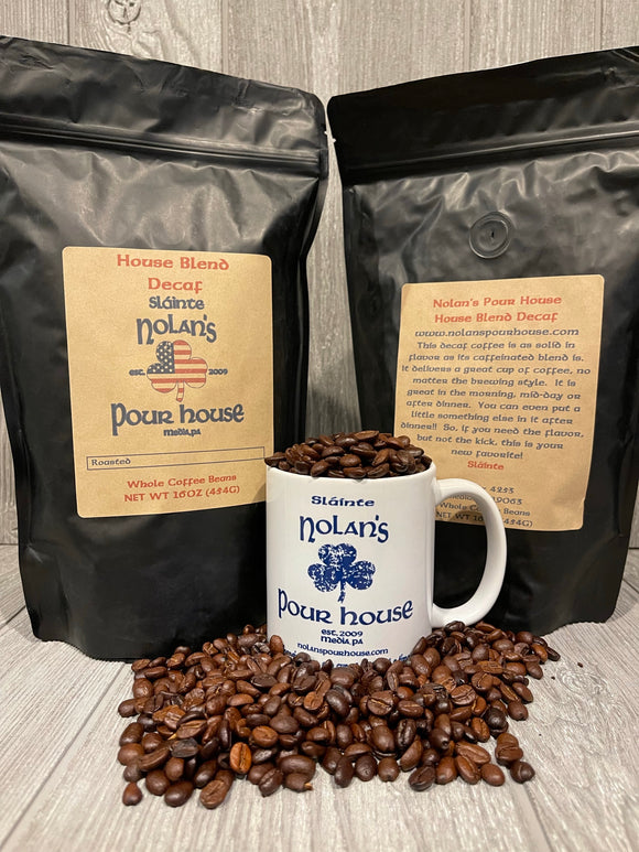 Decaf House Blend - Swiss Water decaffeinated blend