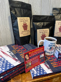Book, "The Bloody Bucket" & Whole Bean Coffee Combo